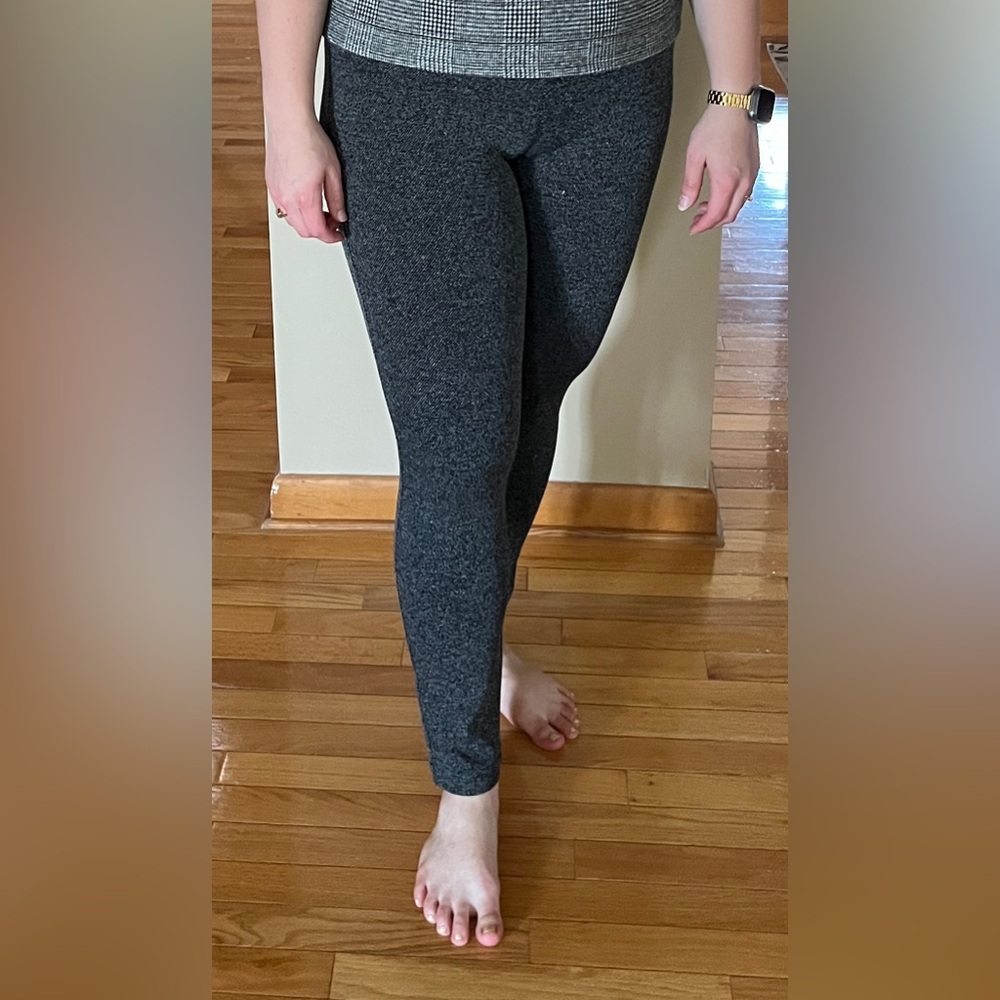 Black & White Knit Leggings